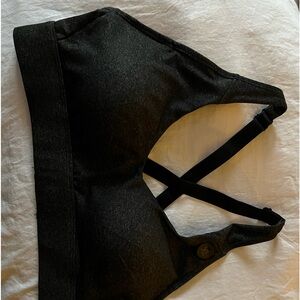 Sports Bra NWT black adjustable